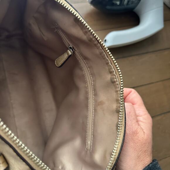 Coach Peyton Mini Metallic Crossbody Purse - Picture 9 of 9